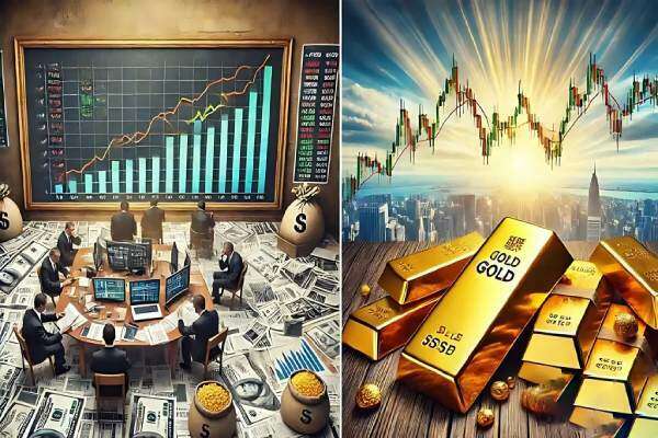 مقایسه سرمایه گذاری طلا با بورس